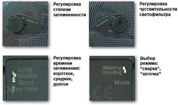 Регуляторы могут быть в виде переключателей, колесиков или в виде сенсорных переключателей 