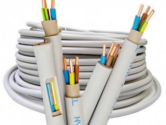 Один из вариантов электрического кабеля в тройной изоляции (NUM)