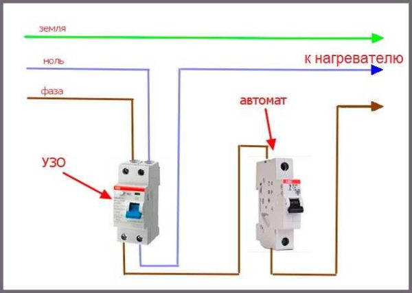 Подключение проточного водонагревателя к электричеству