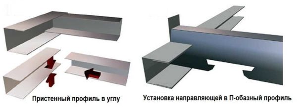 Некоторые моменты монтажа профилей и направляющих