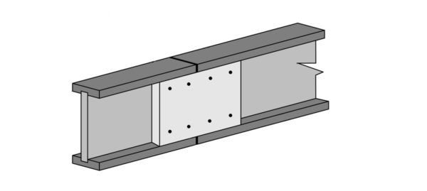 соединение двутавровых балок 